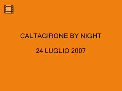 CALTAGIRONE BY NIGHT